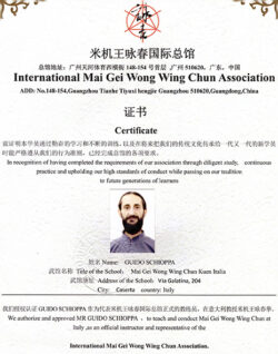 WING CHUN CASERTA KUNG FU MAI GEI WONG ITALIA